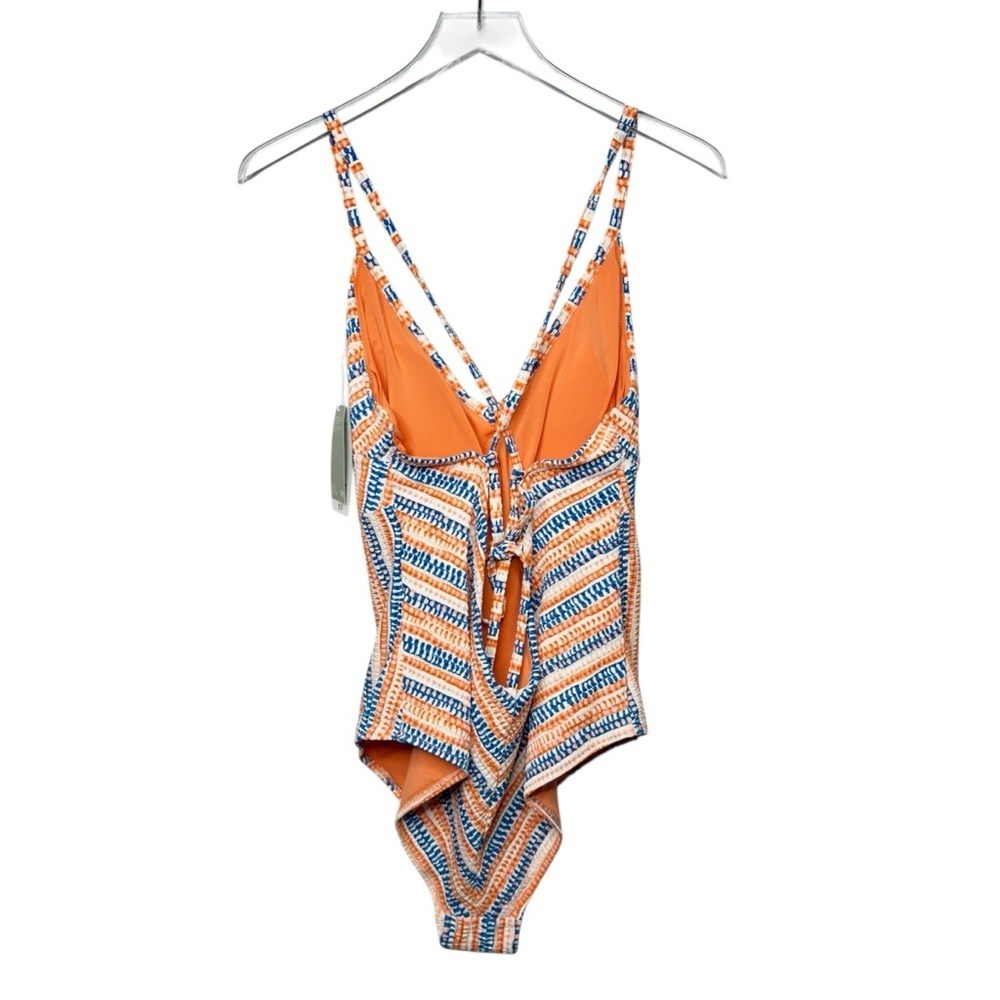 Lemlem x H&M One Piece Striped Women’s Bathing Suit Sz XL - Picture 10 of 12